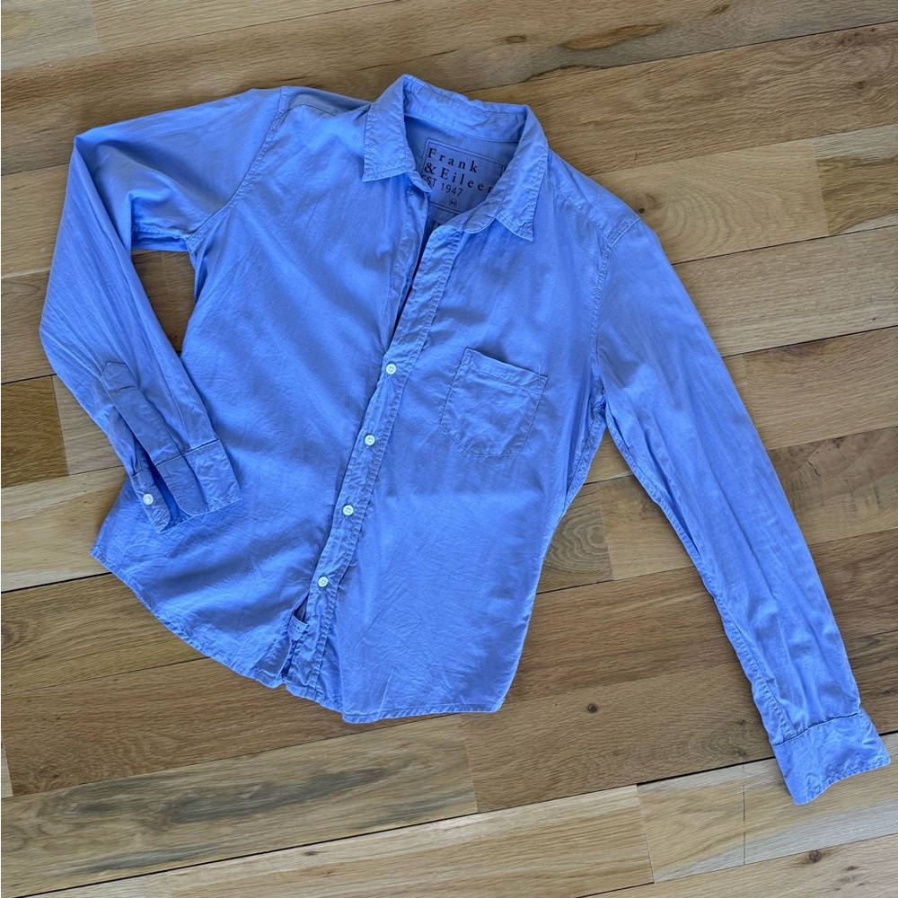 Frank & Eileen Purple/Blue Button Down Shirt